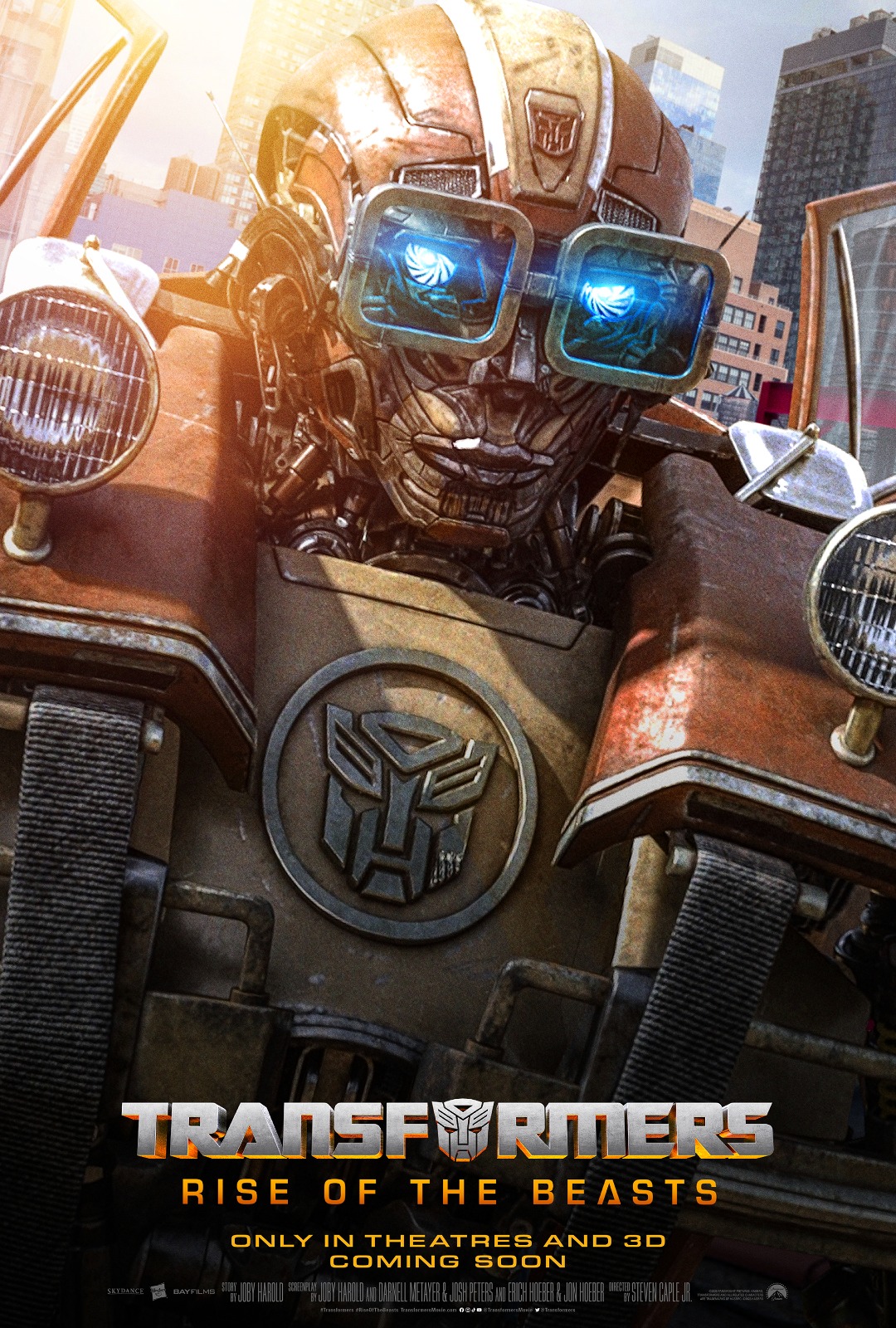 Transformers 7 o despertar das feras filme lançamento ja se iniciou trailer  ? 