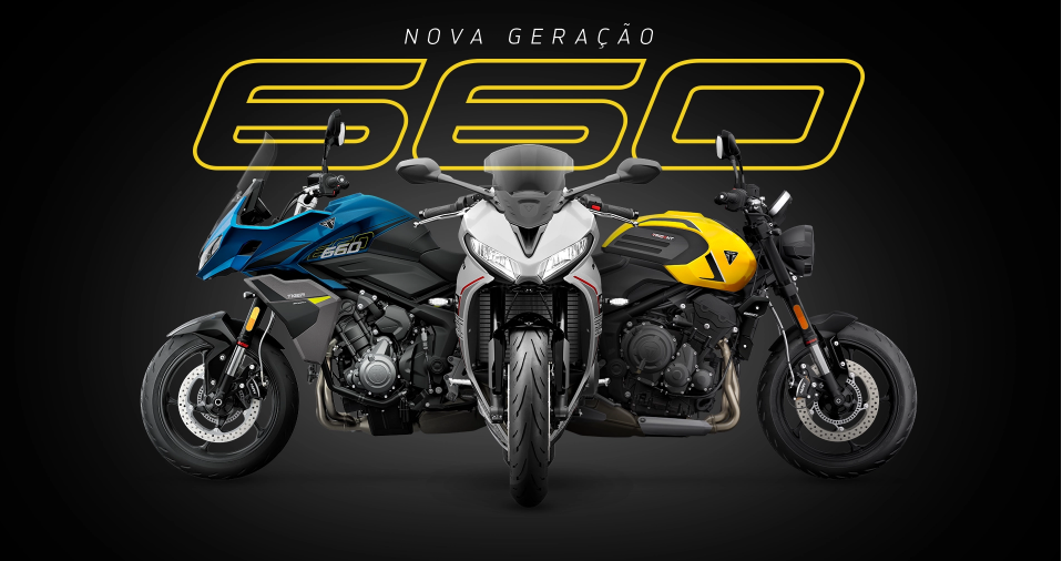 Potência em dose dupla: Triumph BHR celebra a nova linha 660 com evento exclusivo